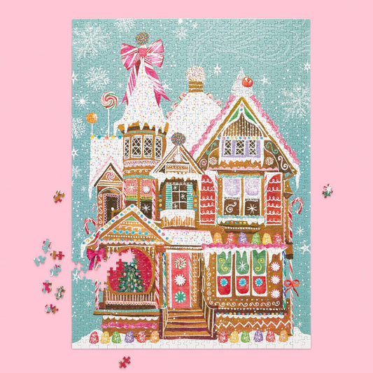 Gingerbread House 1000 Piece Christmas Puzzle