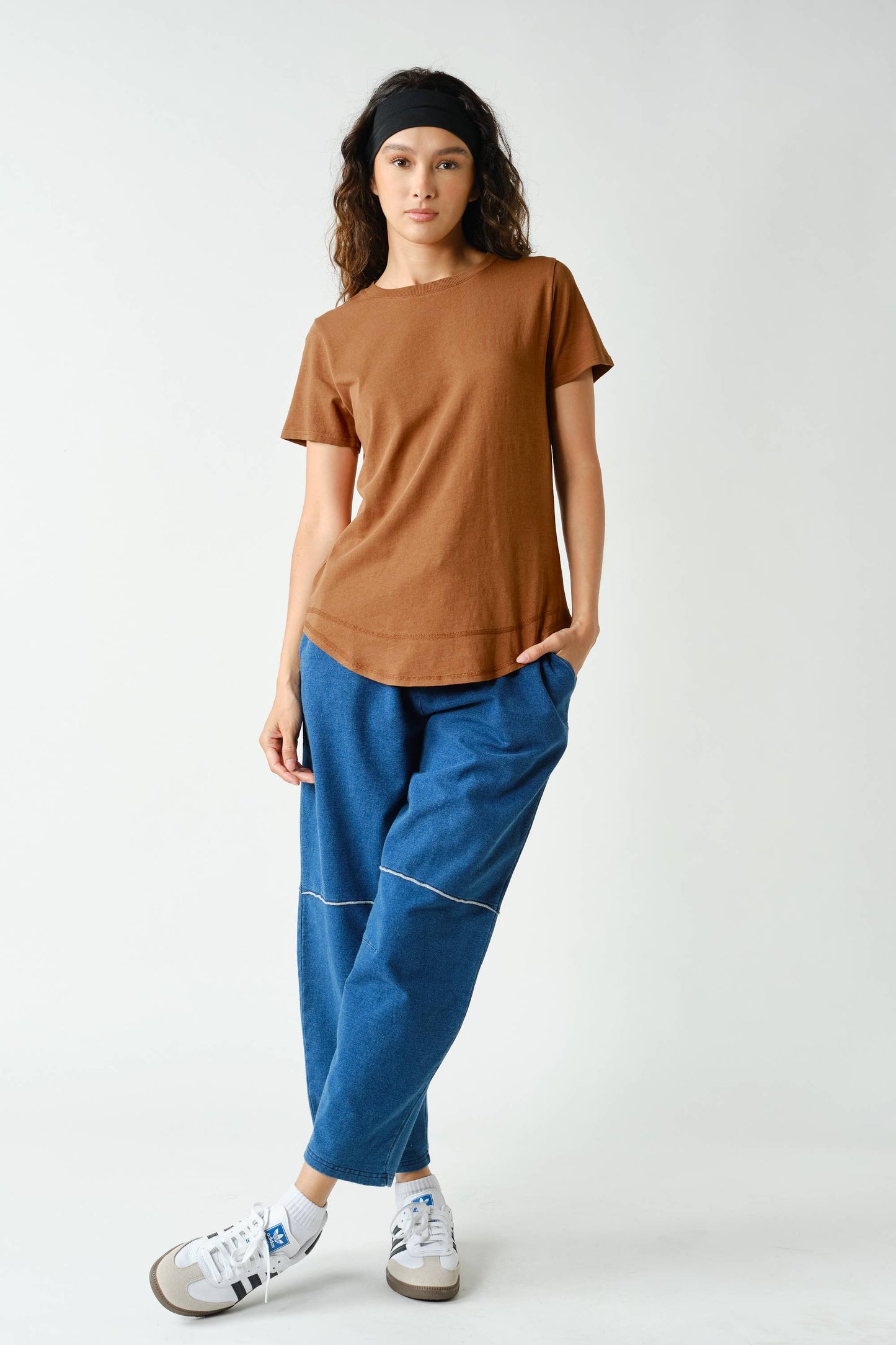 Sage Soft Curve Pima Cotton Tee
