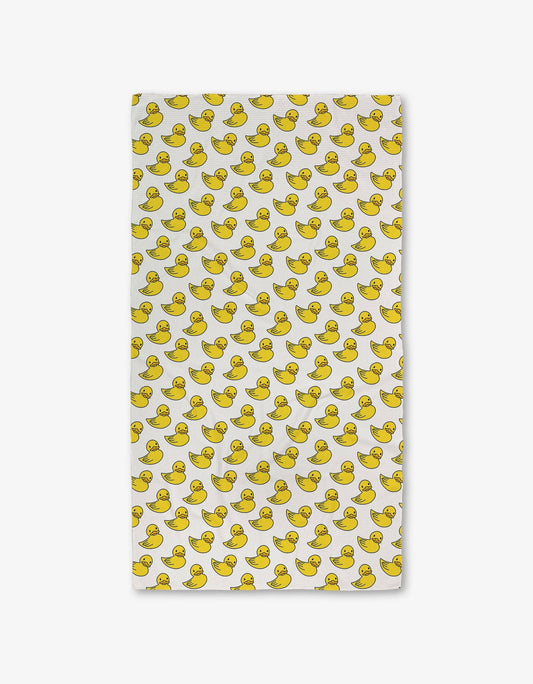 Geometry Duckies Bath Towel