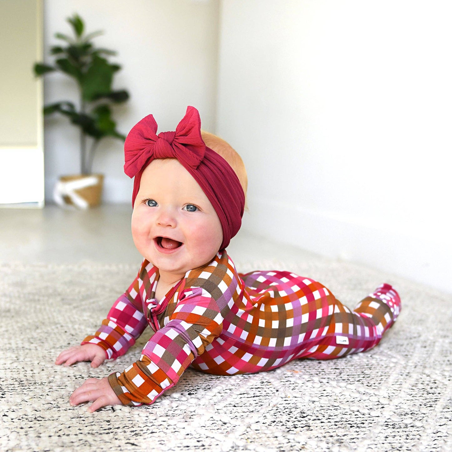 Peyton ZIP Bamboo One Piece Baby Outfit
