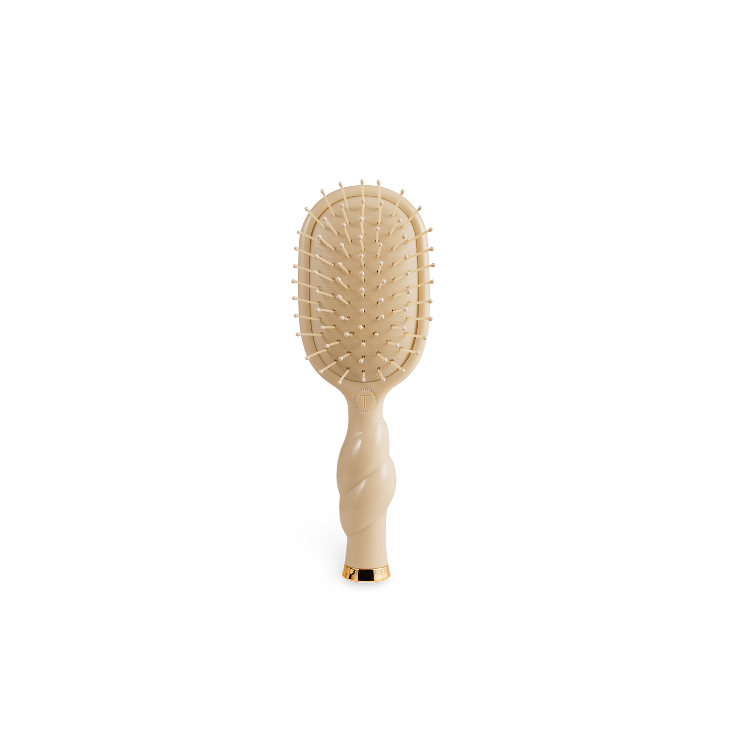Teletie Mini Detangler Brush for Medium Hair - Tan