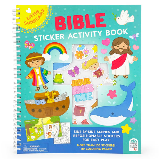 Bible Sticker Jesus Interactive Activity Book