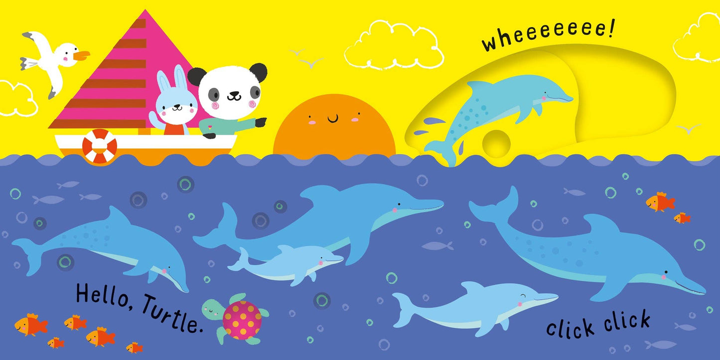 Slide And See Under The Sea board book: Usborne