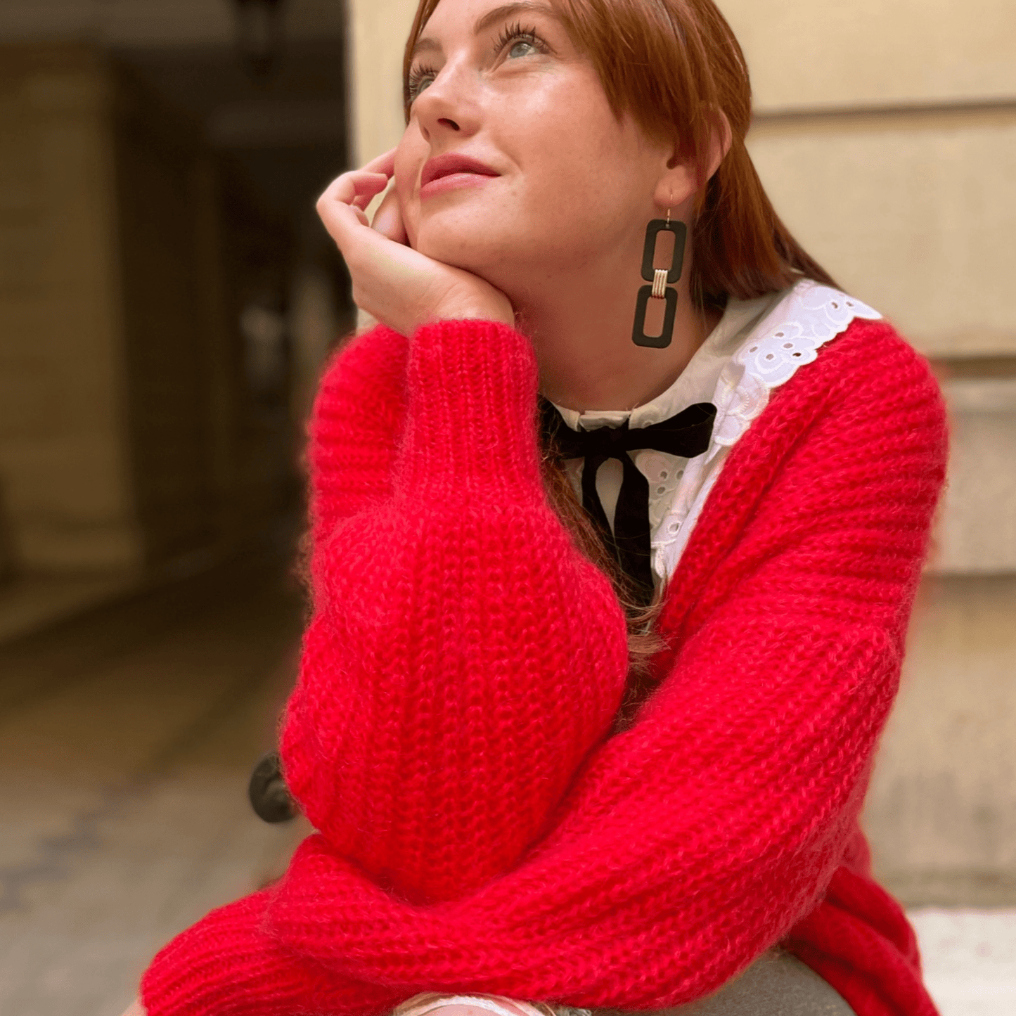 Black Blakely Nickel & Suede