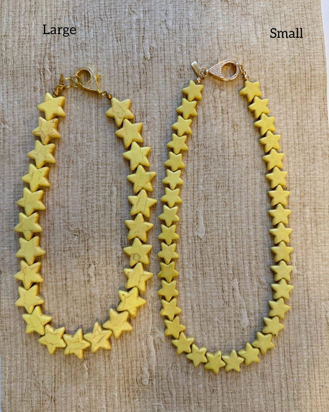 Sea Star Necklace - Small - Yellow