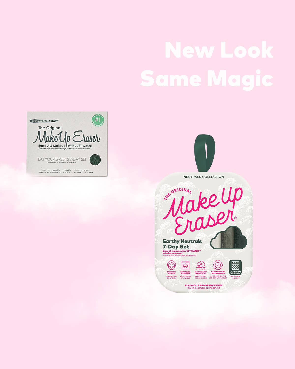 Earthy Greens 7-Day MakeUp Eraser Set | No Waste