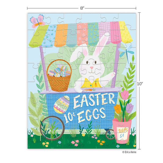 Easter Egg Cart 48 Piece Puzzle Snax