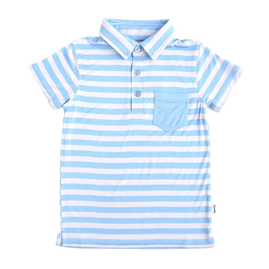 Hudson POLO SHIRT Back to School Boys BambooTop