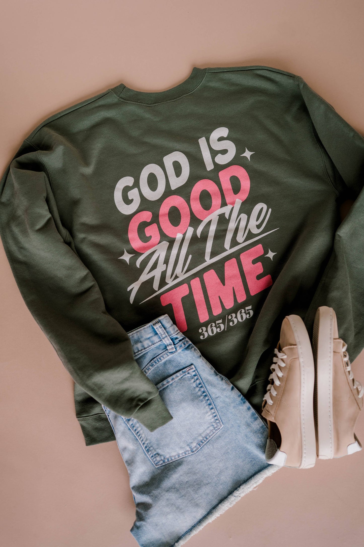 God Is Good Pullover l Christian Pullover