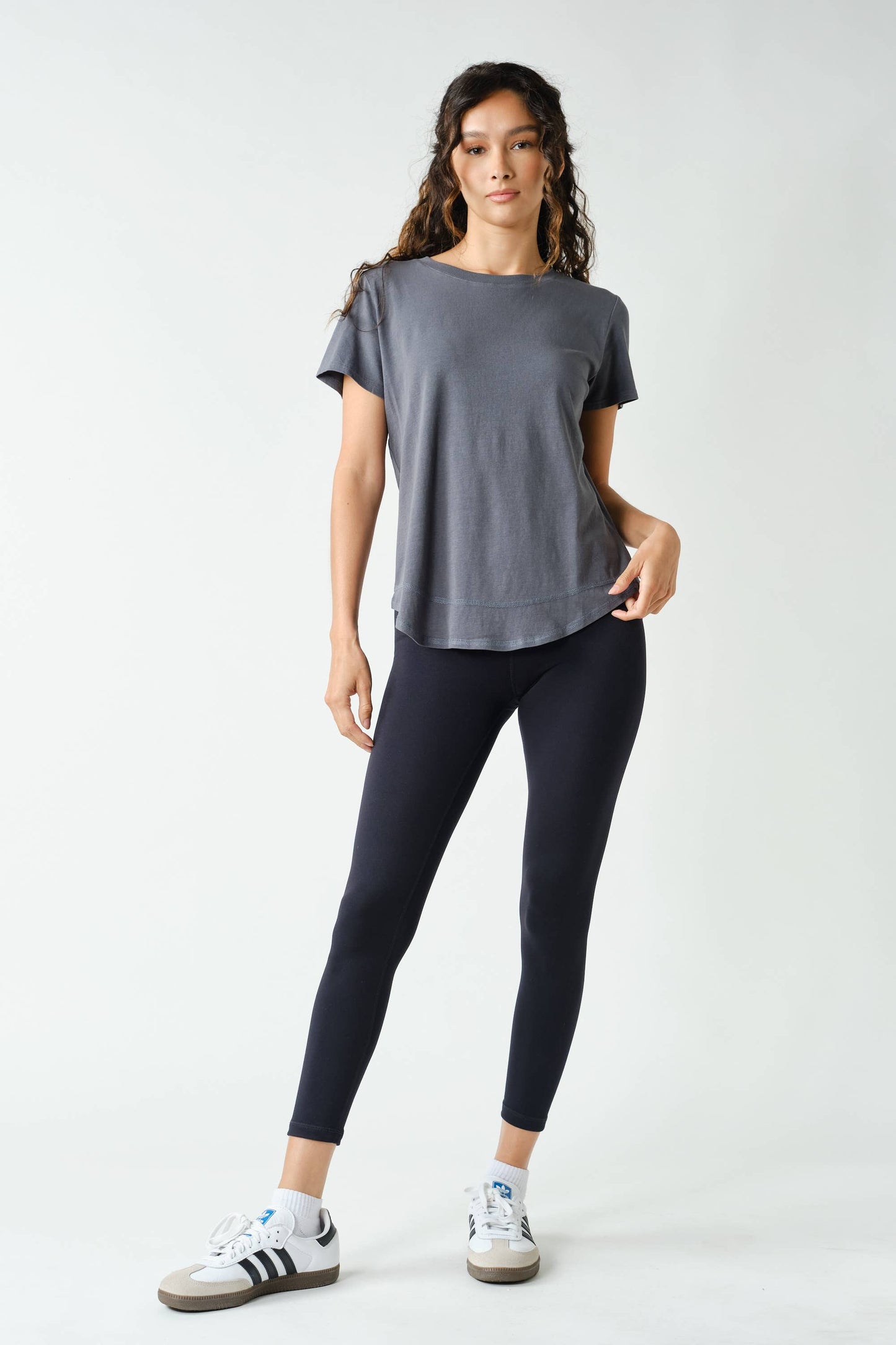 Sage Soft Curve Pima Cotton Tee