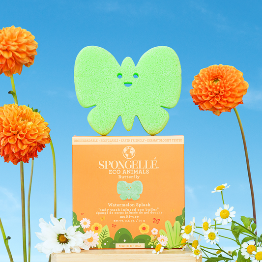 Butterfly Eco Animals Kids Body Buffer