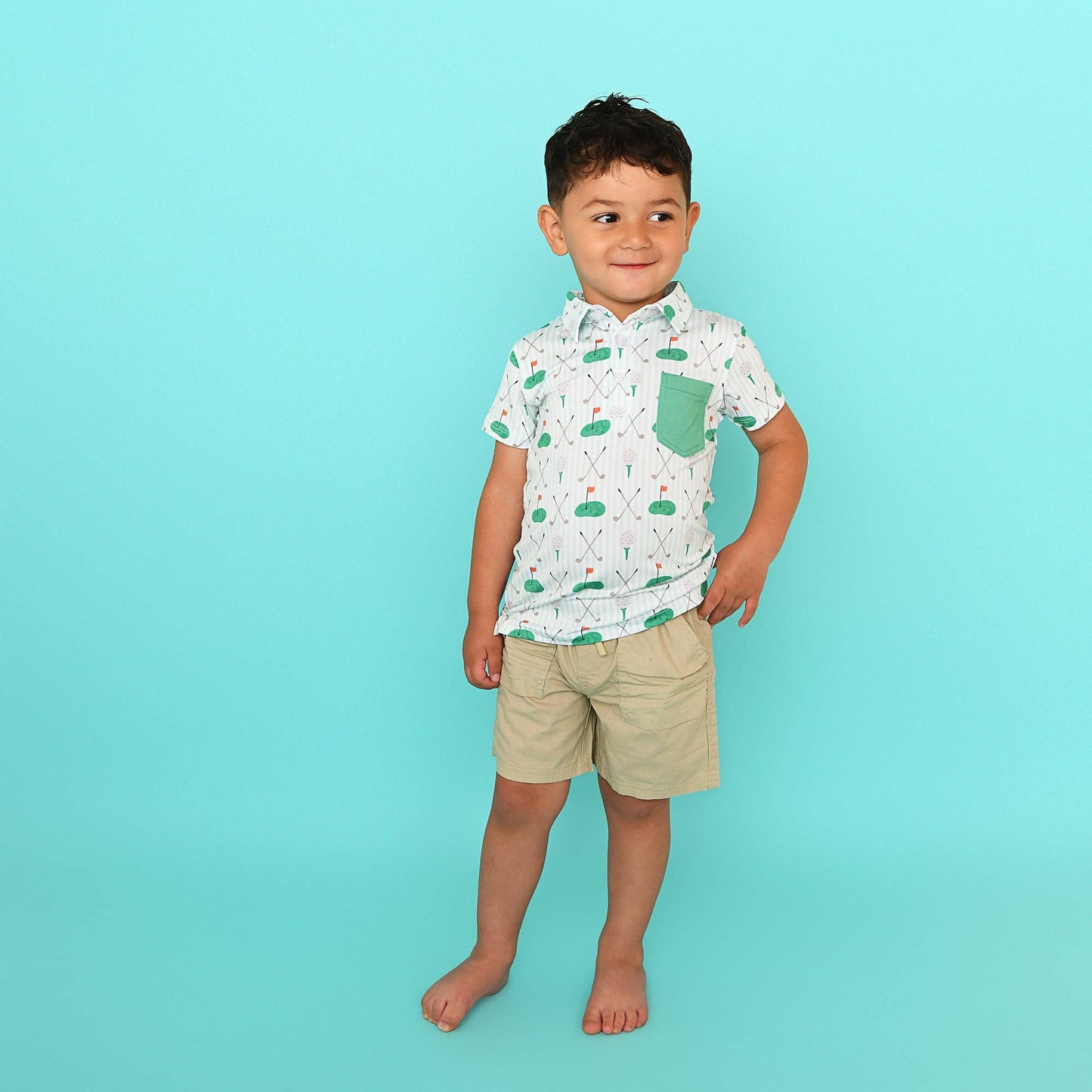 Scottie Golf POLO SHIRT Bamboo Golf Top