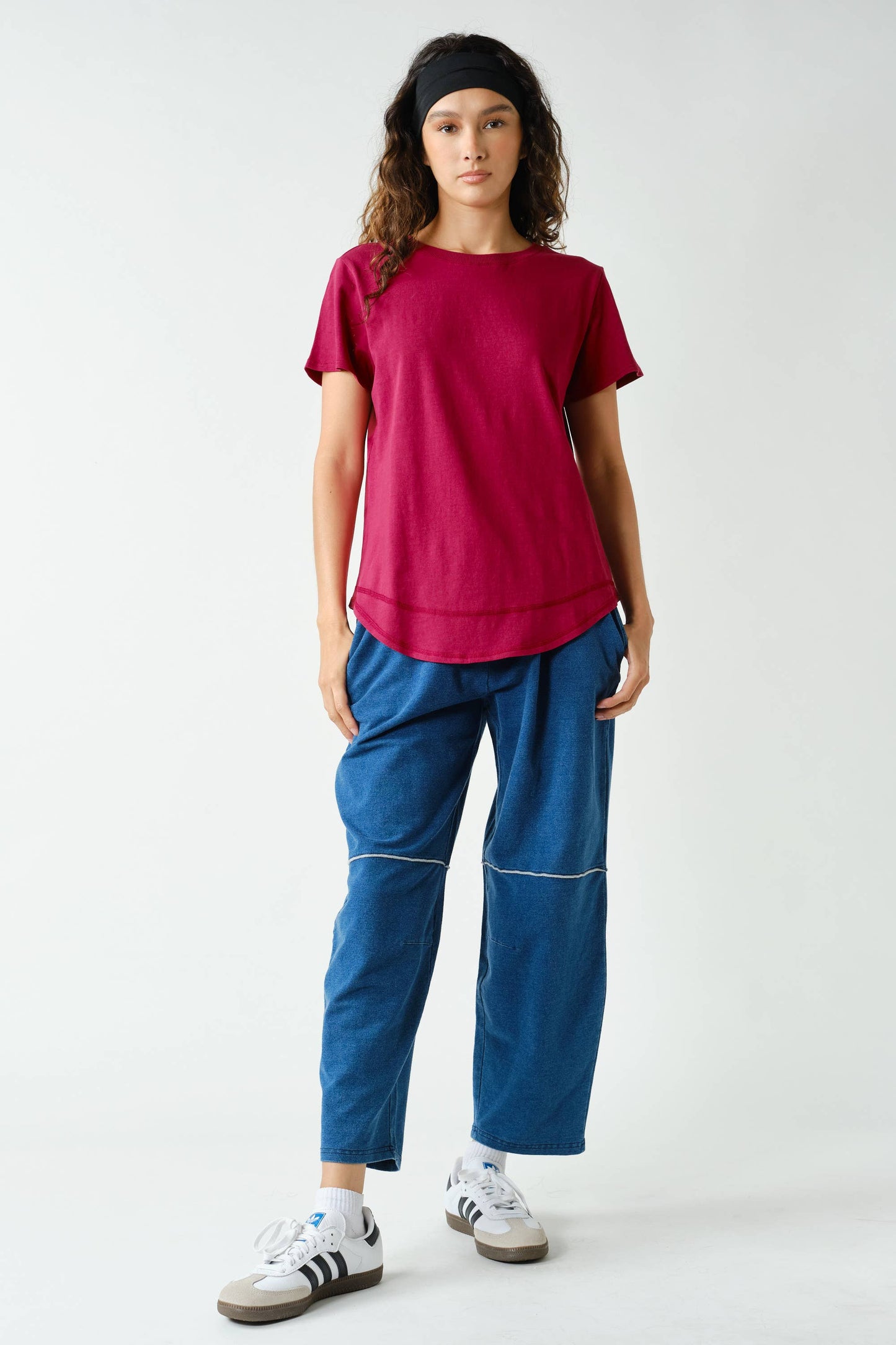 Sage Soft Curve Pima Cotton Tee