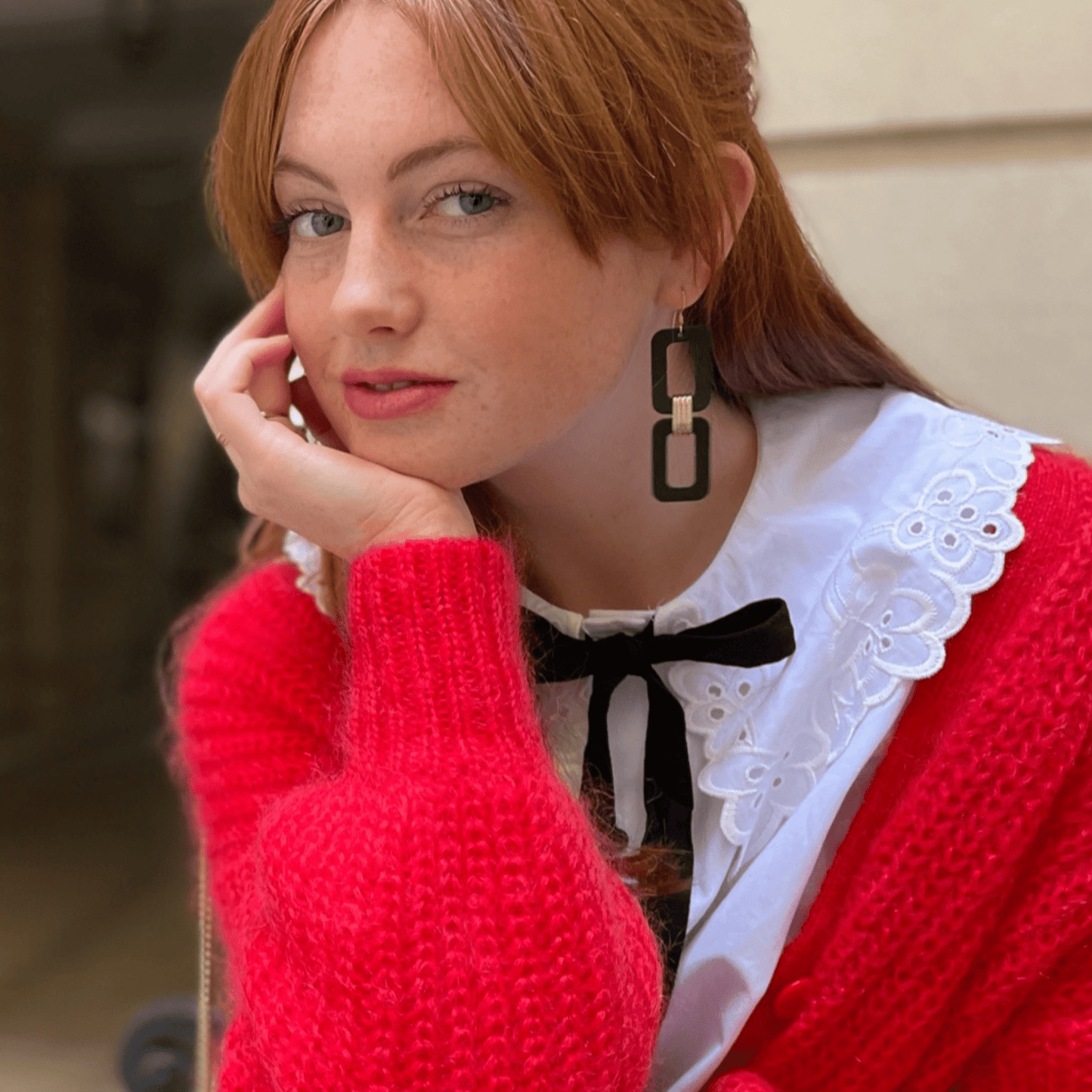 Black Blakely Nickel & Suede