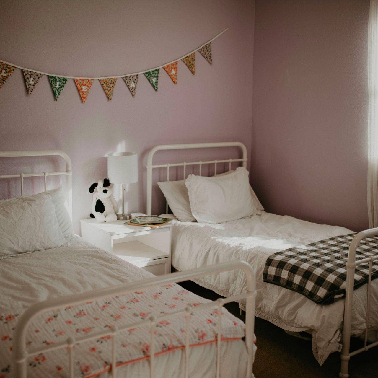 Dreamy Floral Baby  Quilt