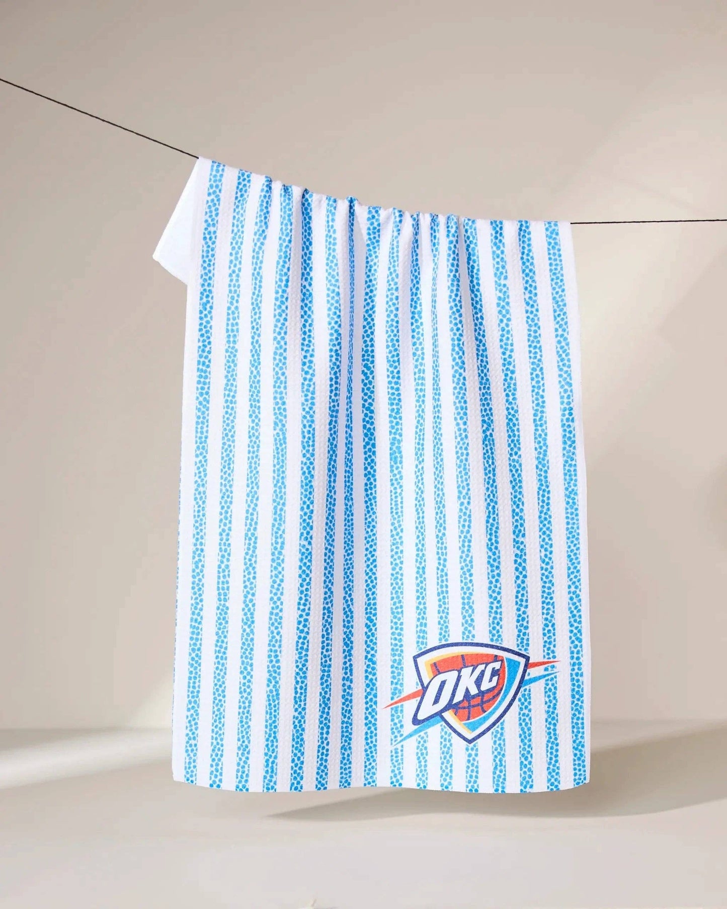 OKC Grip Stripe Tea Towel