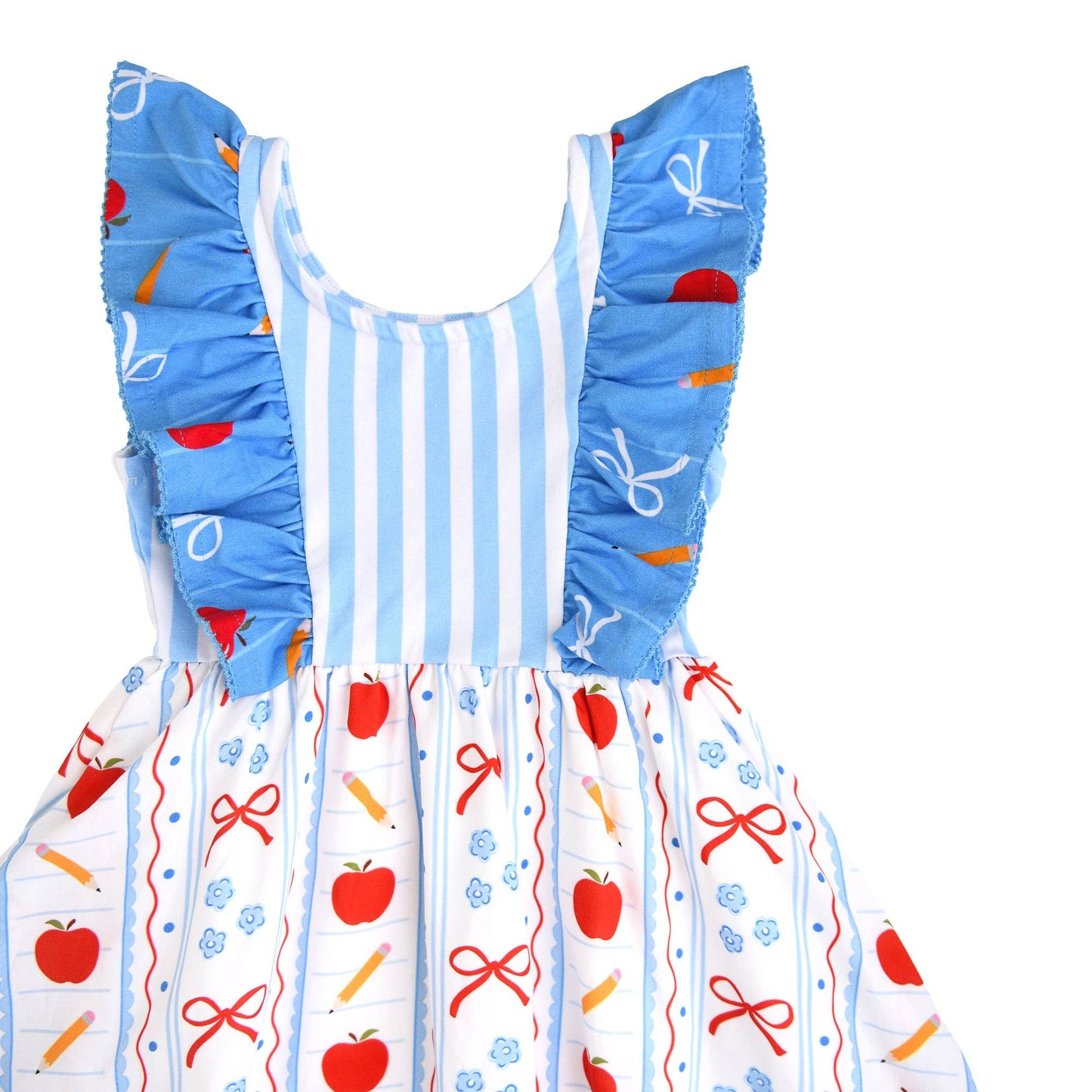 Macy RUFFLE TANK DRESS Back to School Kids Outfit