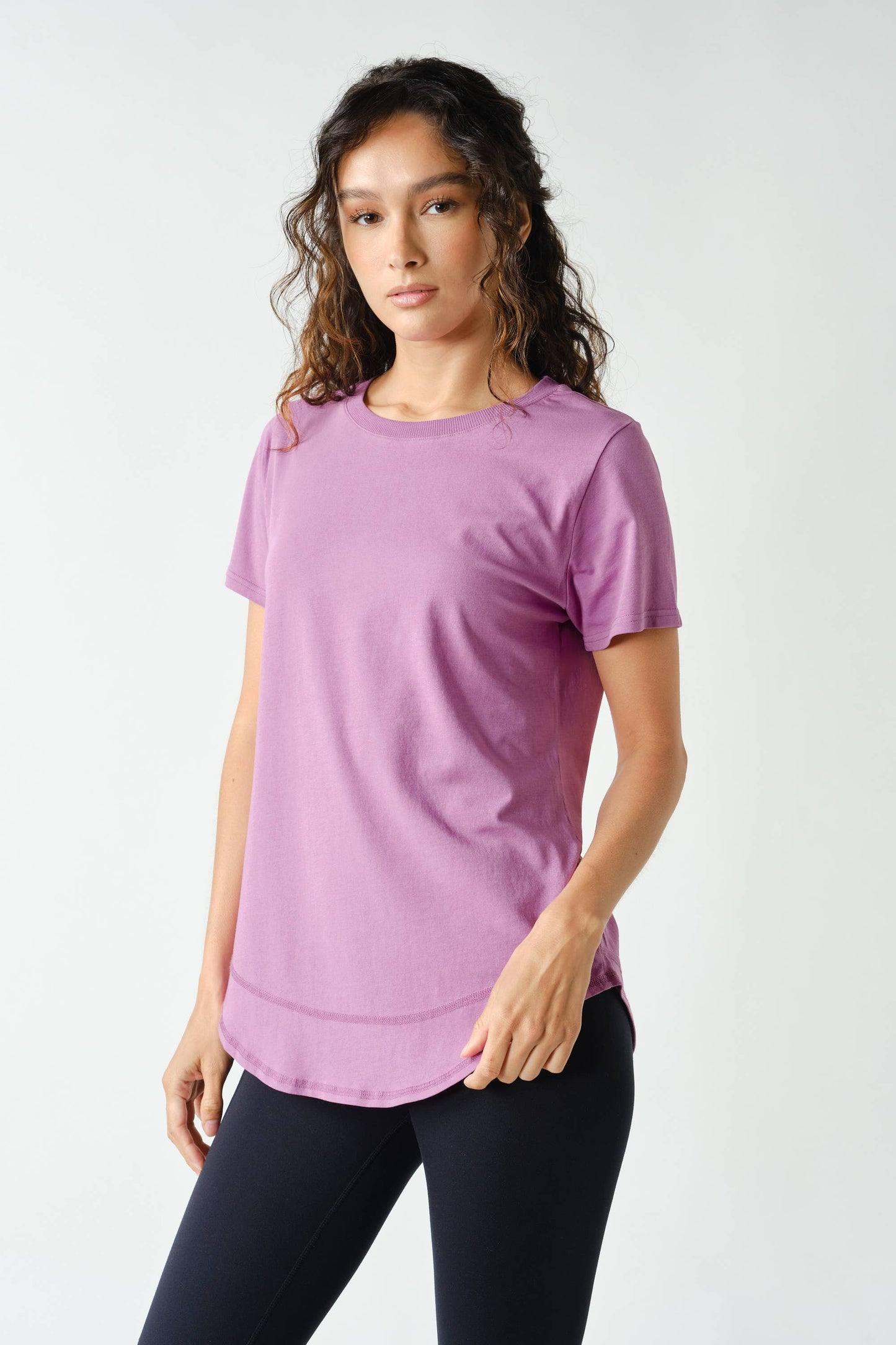 Sage Soft Curve Pima Cotton Tee