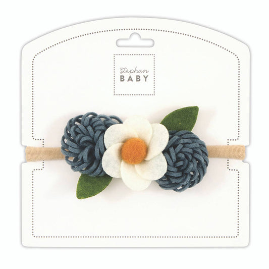 Headband - Daisy/Blue