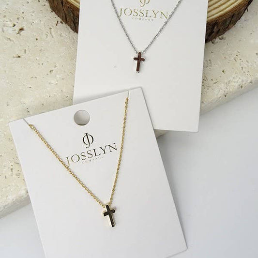 CLASSIC MINI CROSS NECKLACE