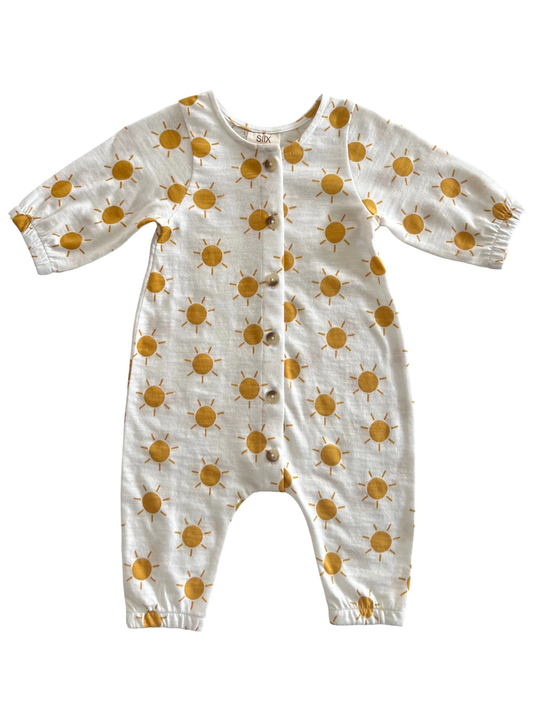 Sun / Organic Long Sleeve Bay Jumpsuit