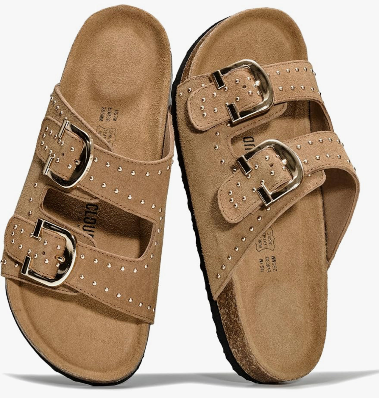 Project Cloud Studded Sandles