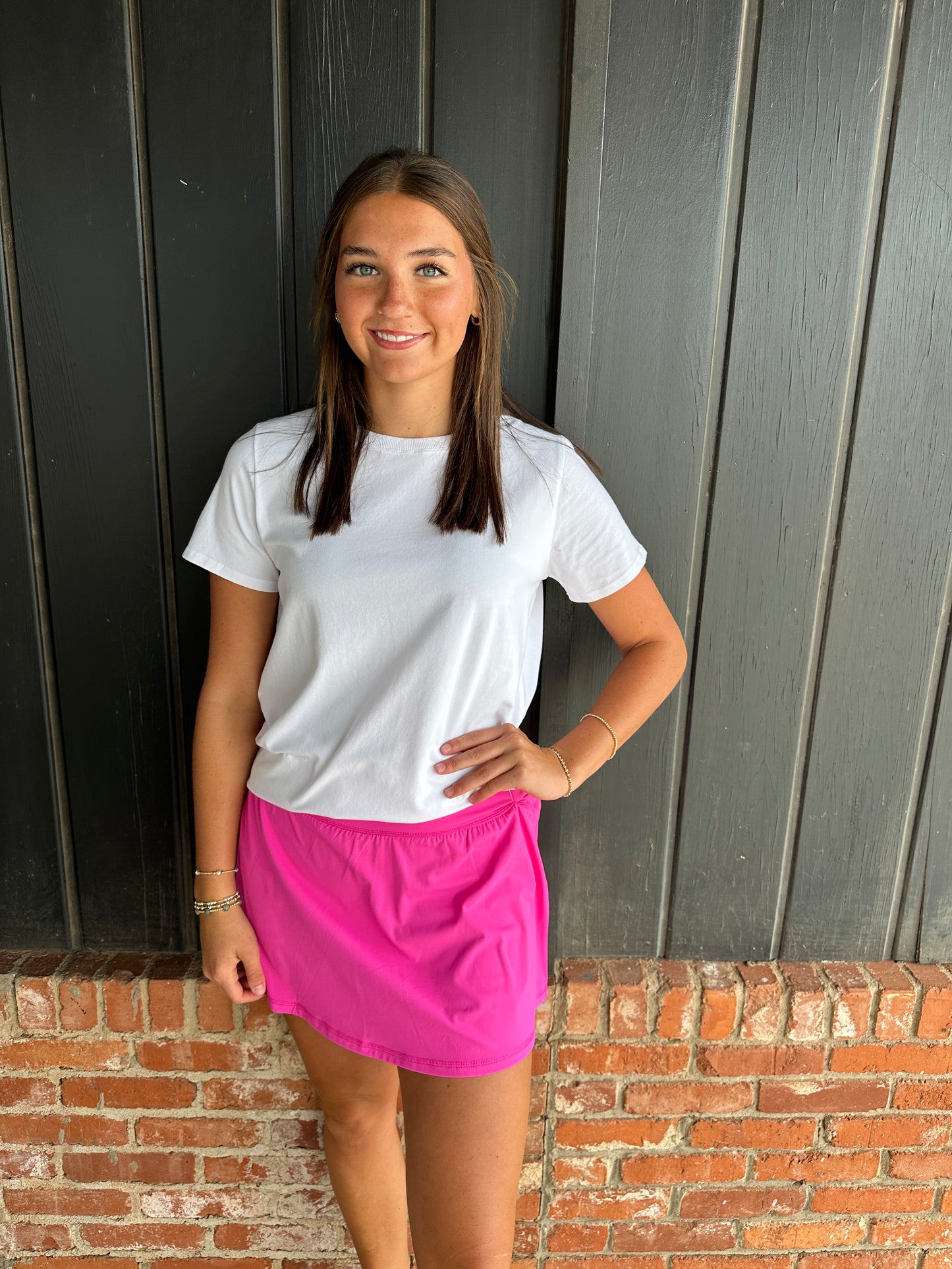White Soft Curve Pima Cotton Tee