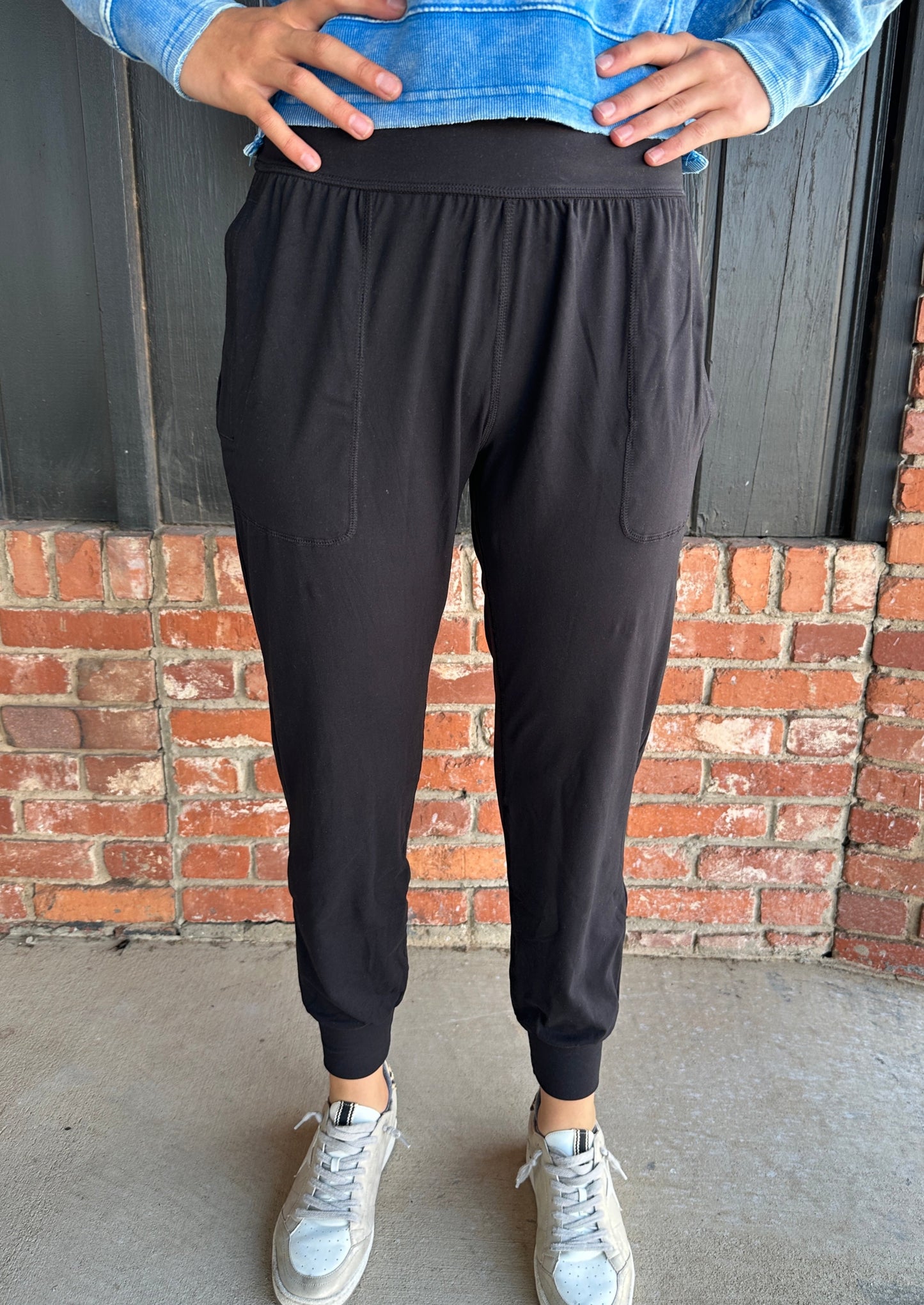 Black Butter soft jogger pants