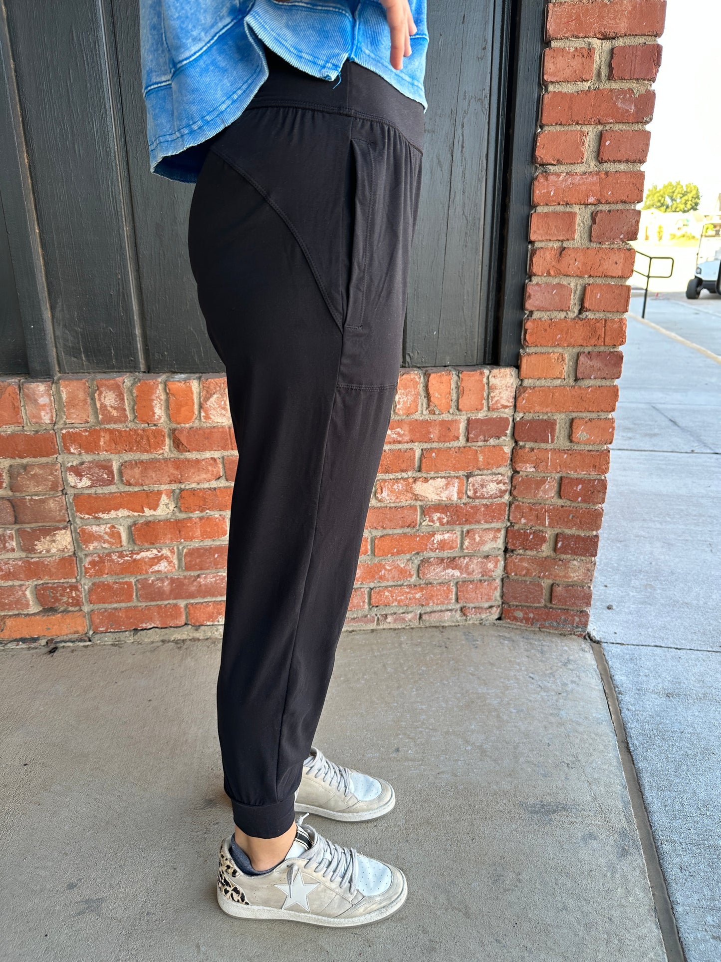 Black Butter soft jogger pants