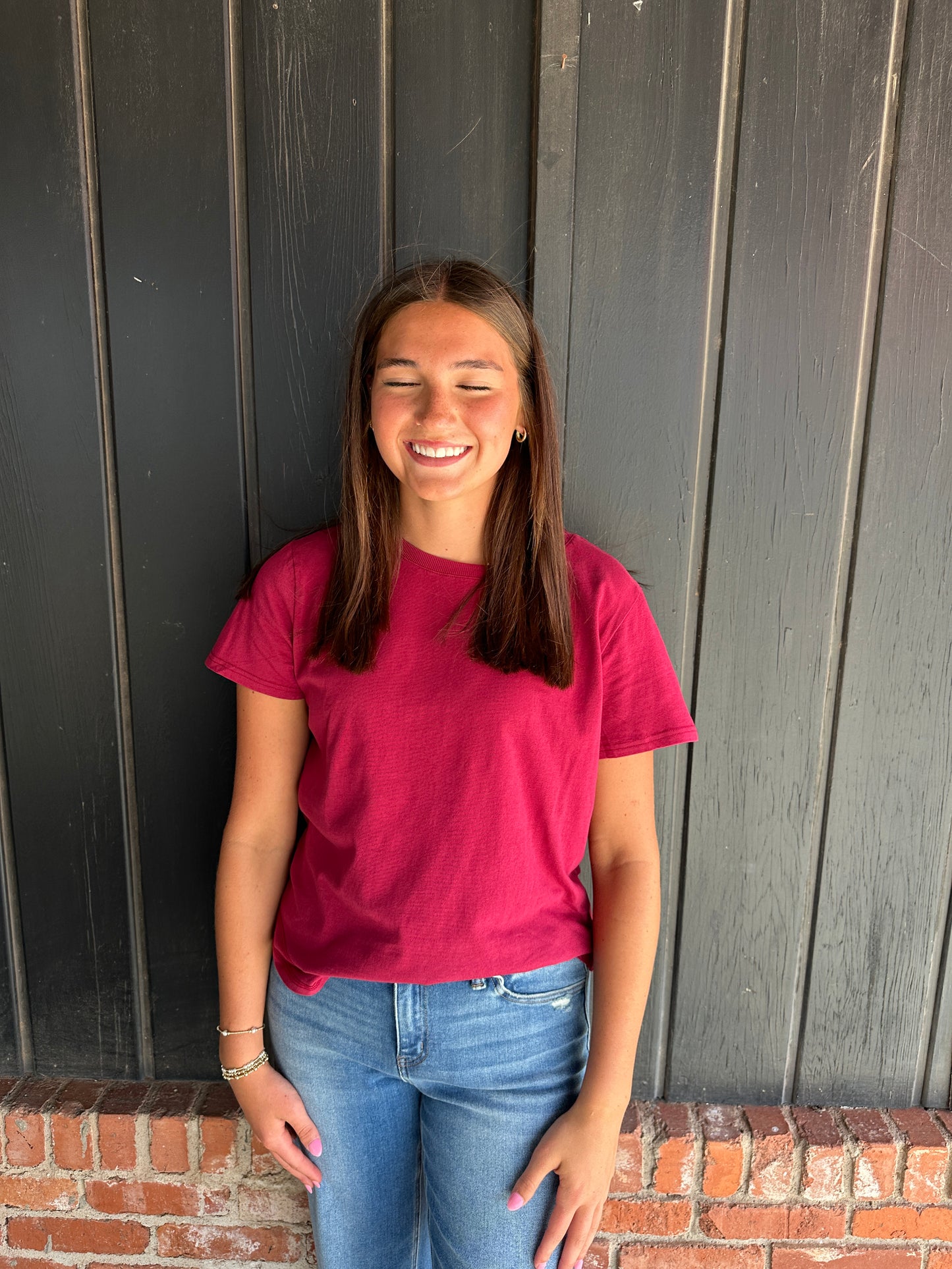 Berry Soft Pima Cotton tee