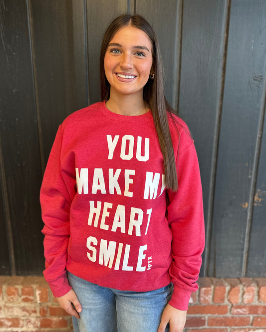 You Make My Heart Smile Crewneck