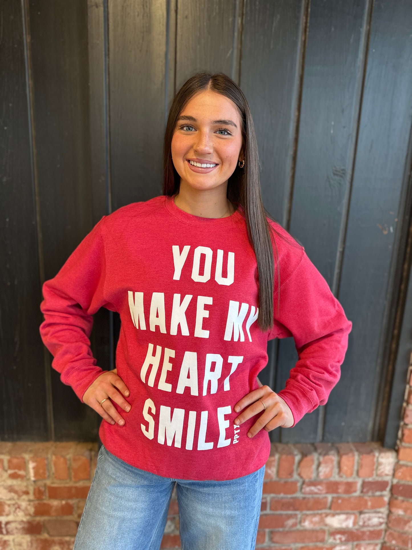 You Make My Heart Smile Crewneck