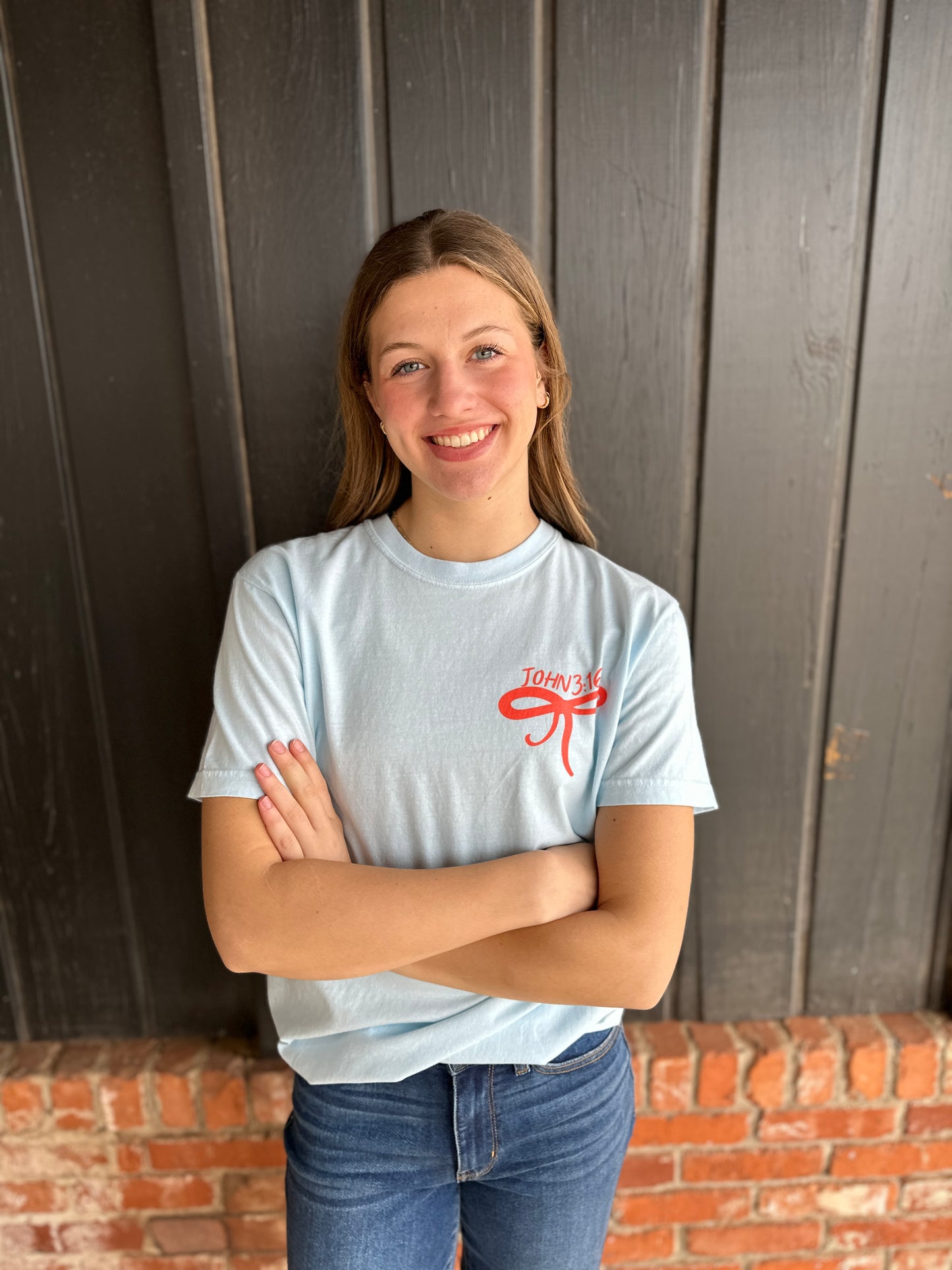 You Are So Loved | Chambray | Short Sleeve Tee