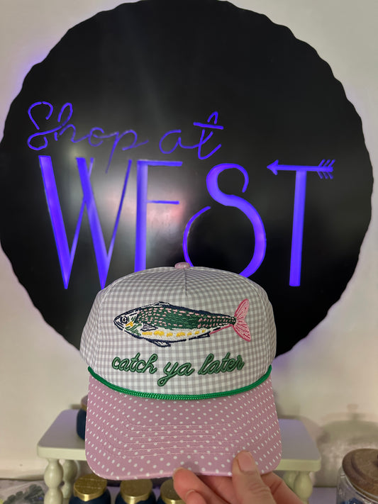 catch ya later trucker hat