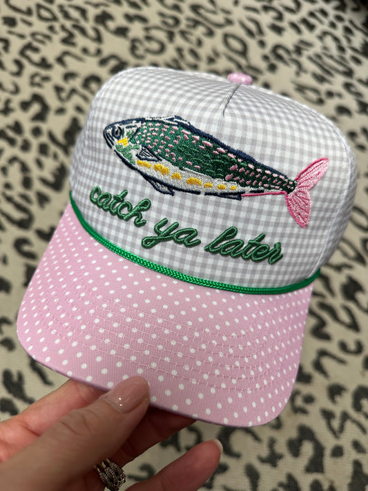 catch ya later trucker hat