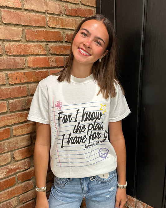 Jeremiah 29:11 Tee
