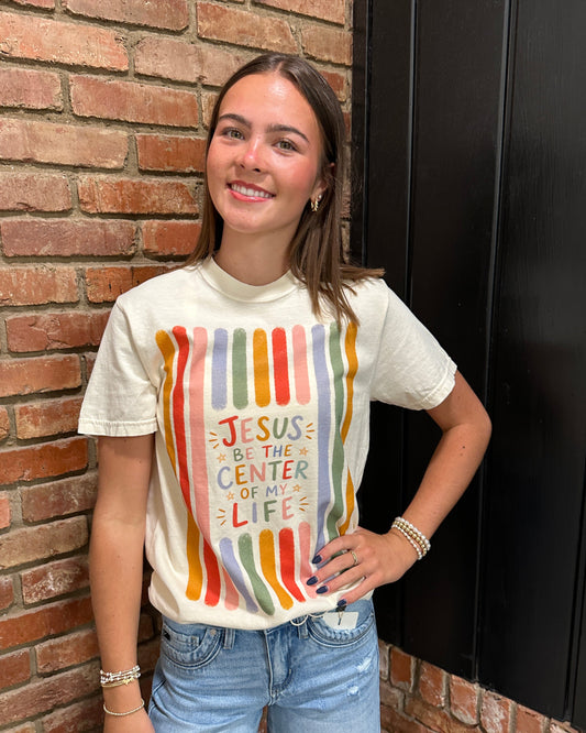 Jesus Be The Center Tee