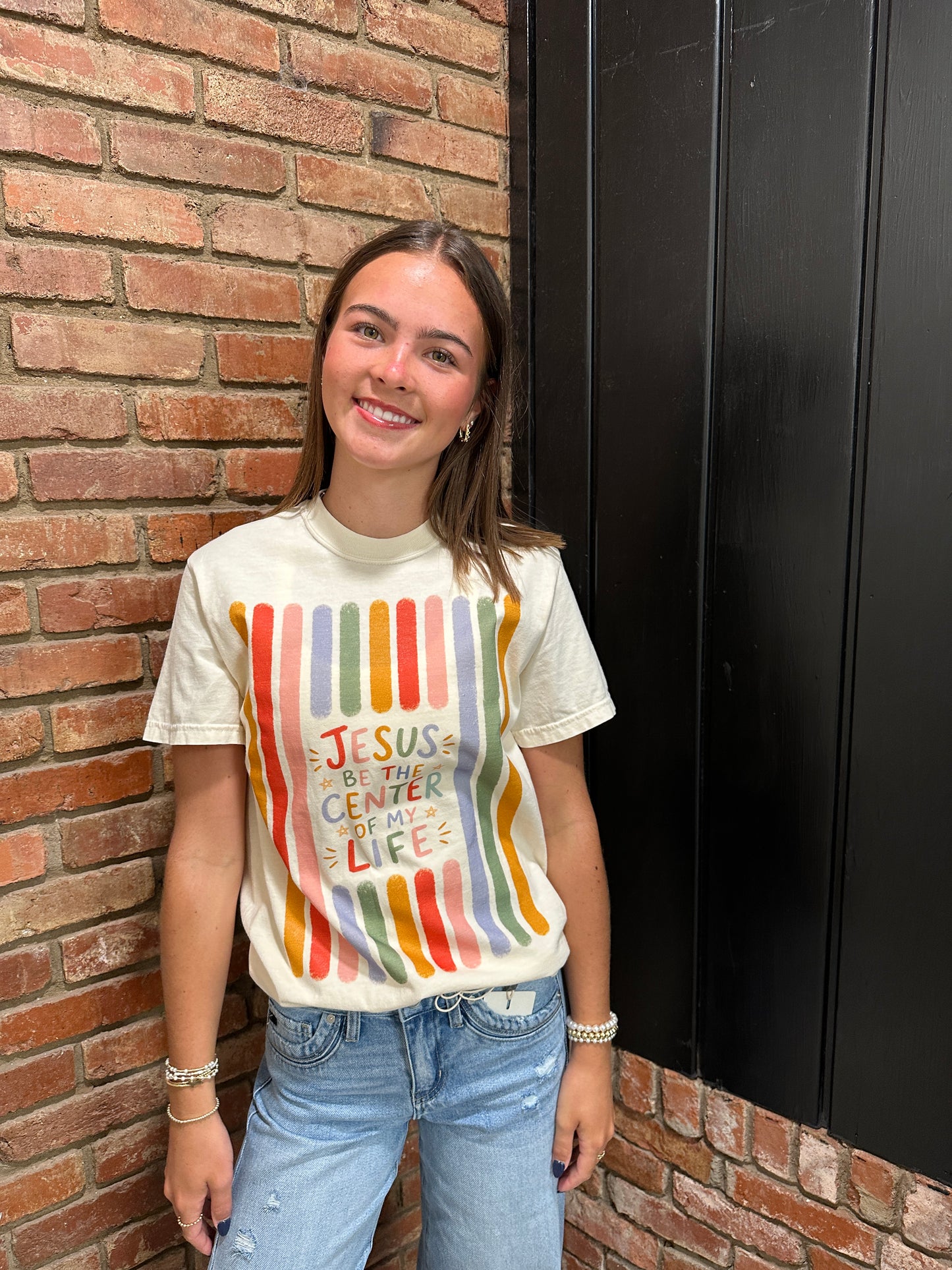 Jesus Be The Center Tee