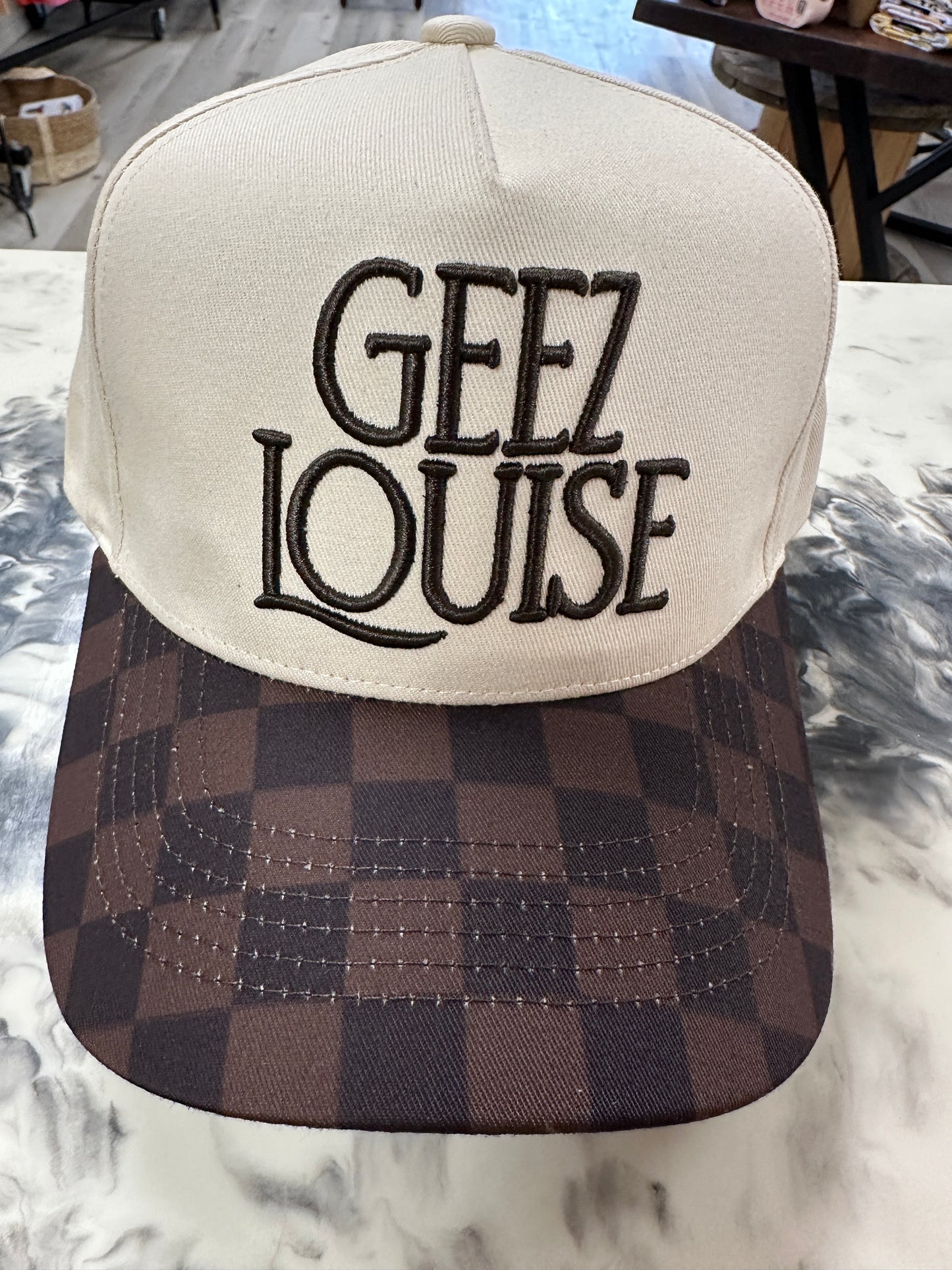 Geez LOUISE Trucker Hat