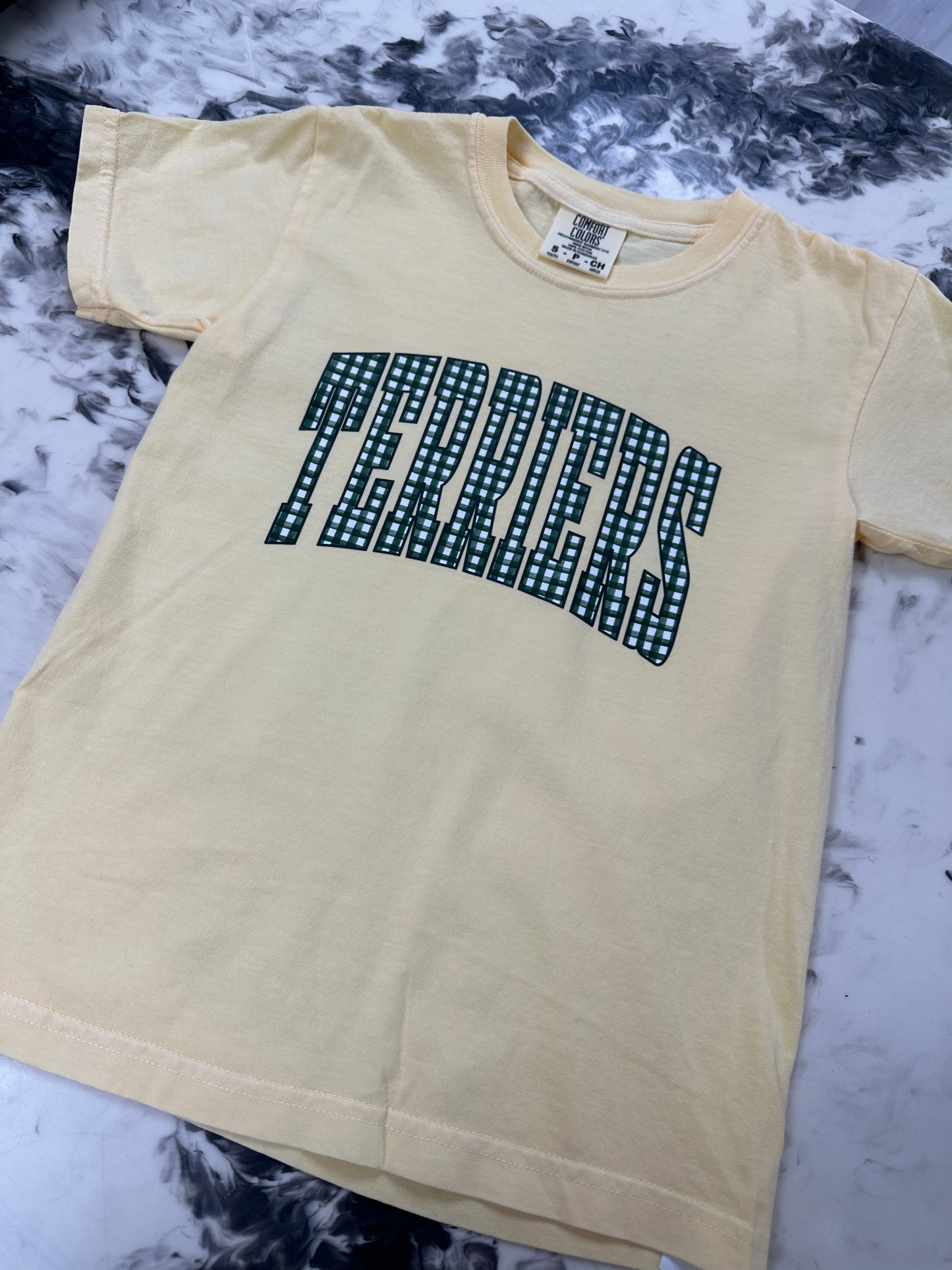 Youth Gigham TERRIER Tee