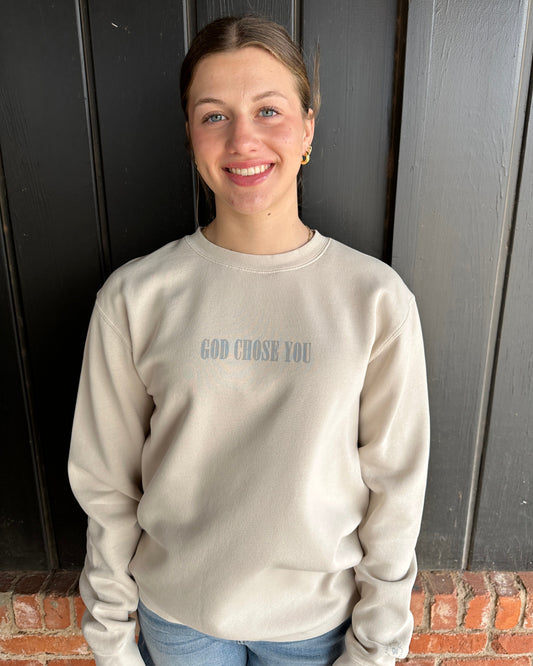 God Chose You Crewneck