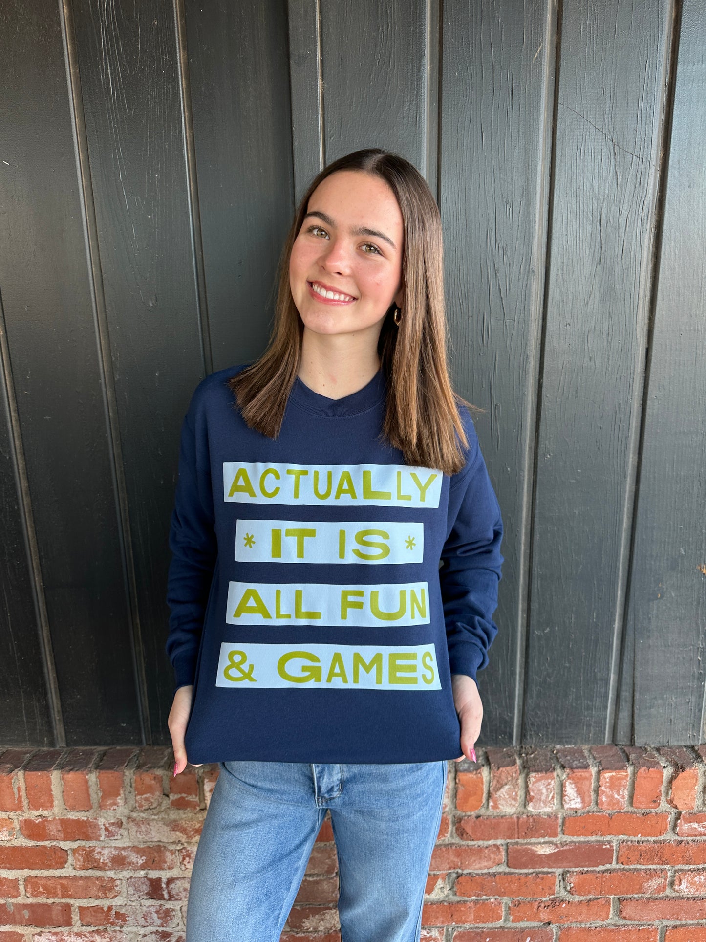 All Fun and Games Sweatshirt