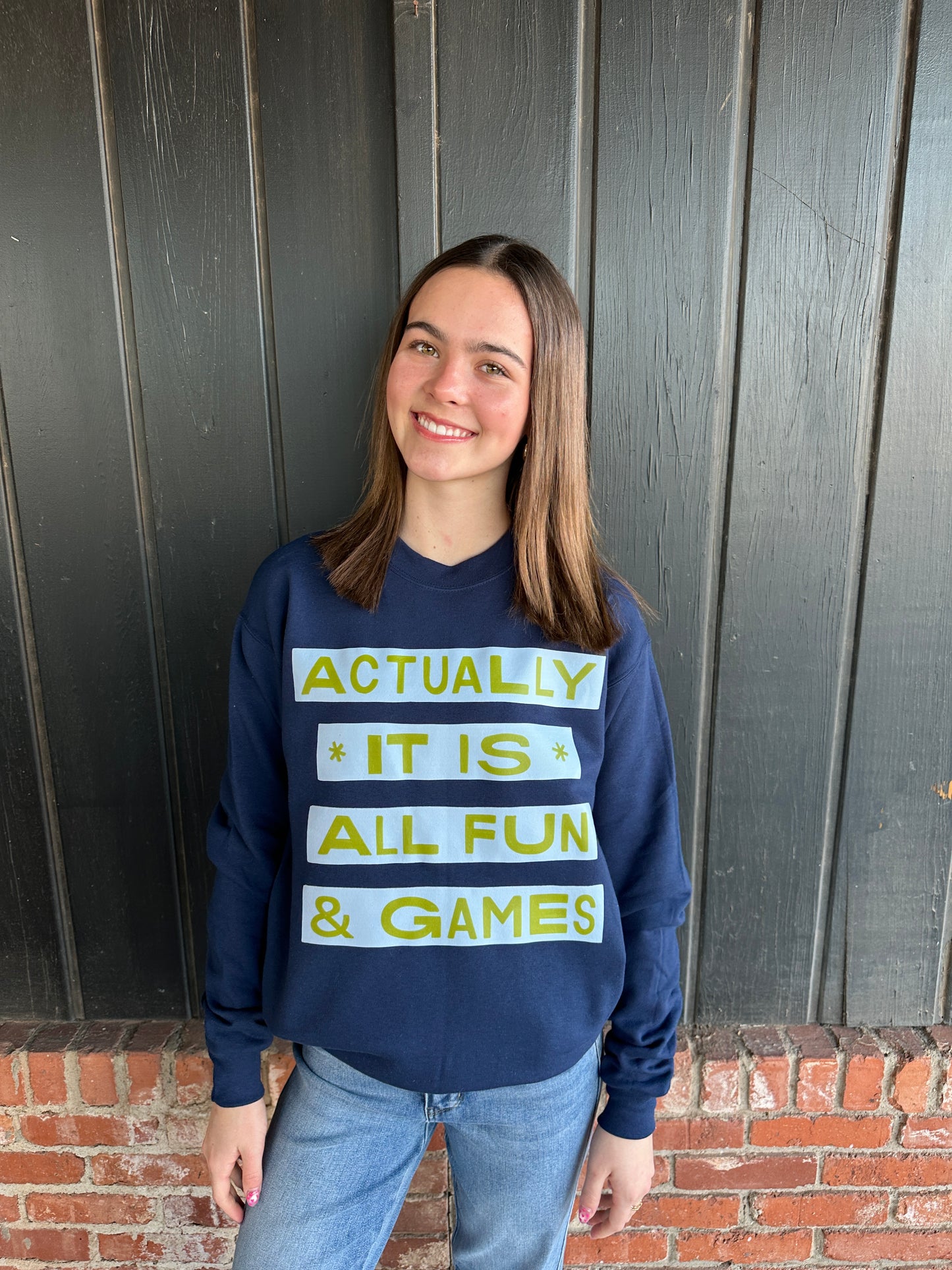 All Fun and Games Sweatshirt
