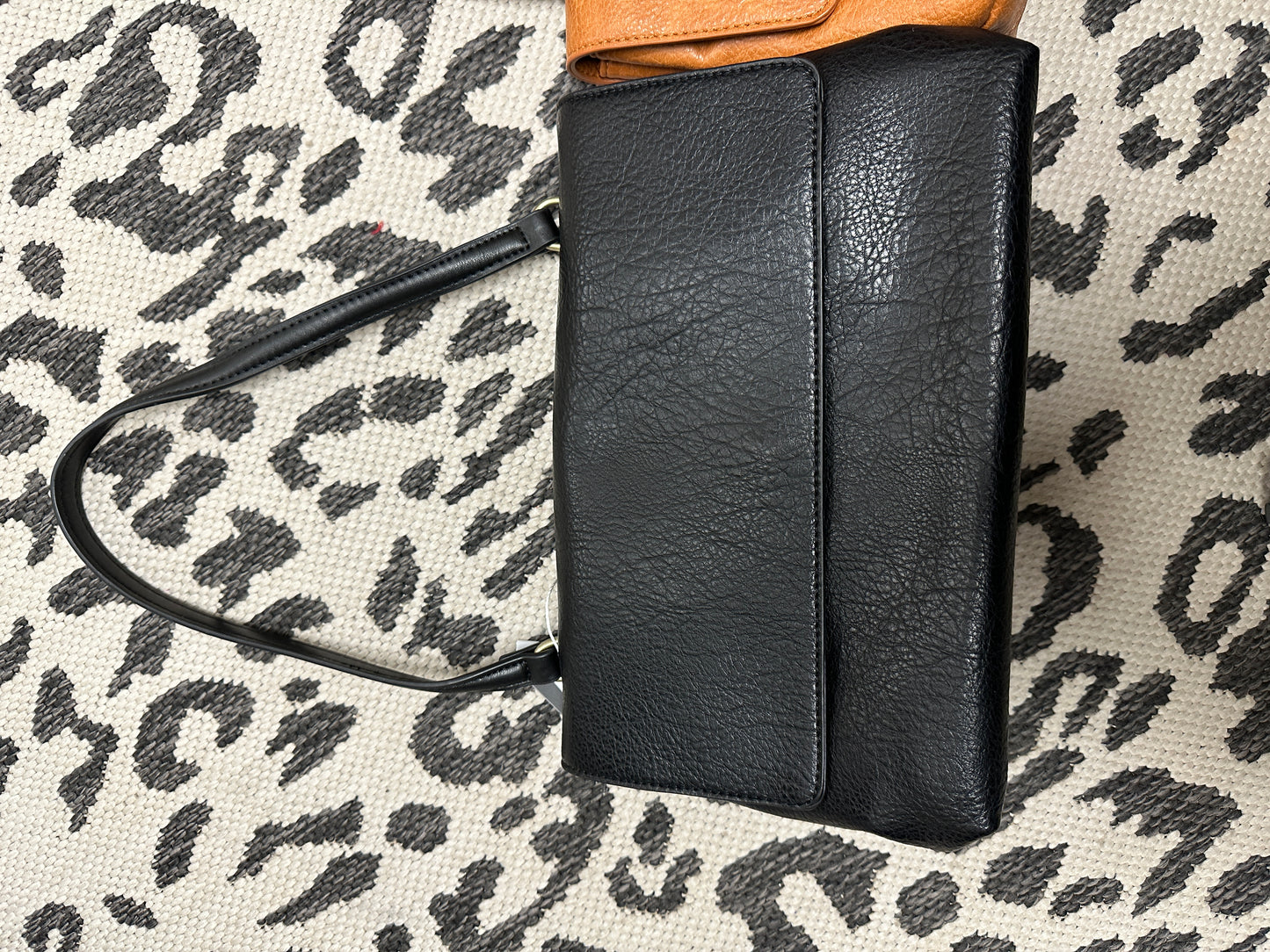 The Arden Slip Top Handle Flap Bag