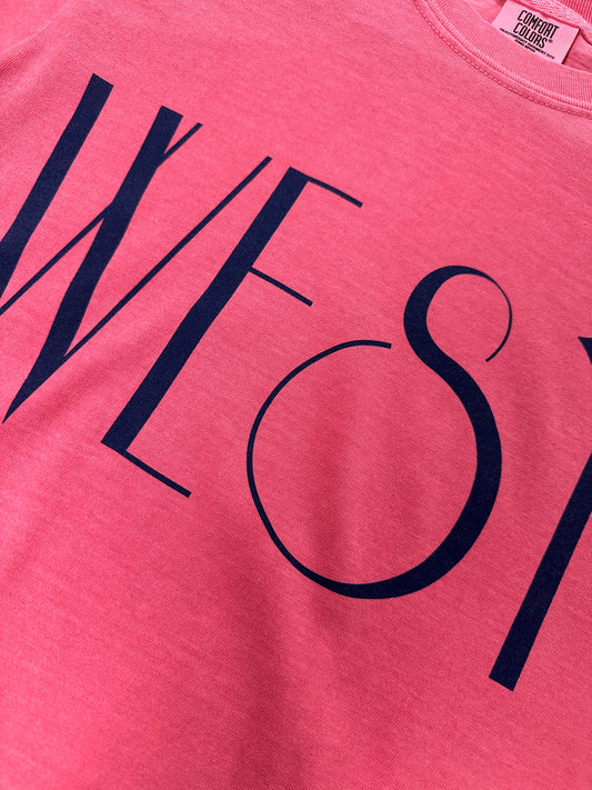 WEST graphic tee - watermelon