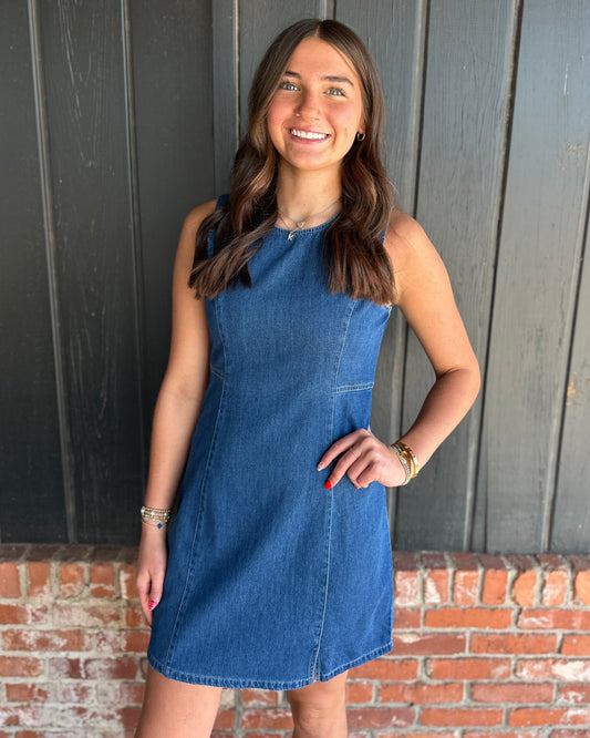 Denim Mini Dress