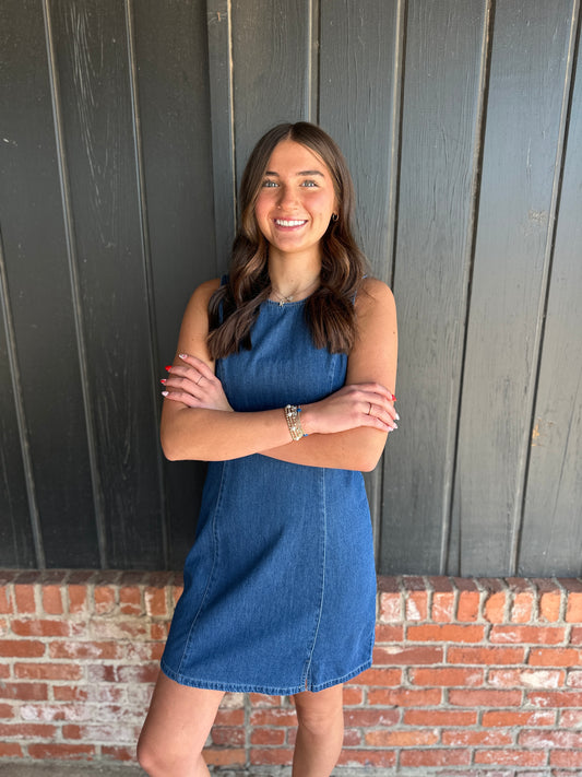 Denim Mini Dress