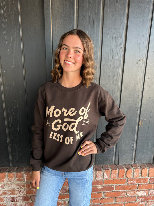 More of God Crew Neck Sweatshirt