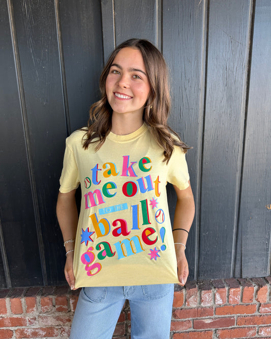 Take Me Out To The Ball Game Tee