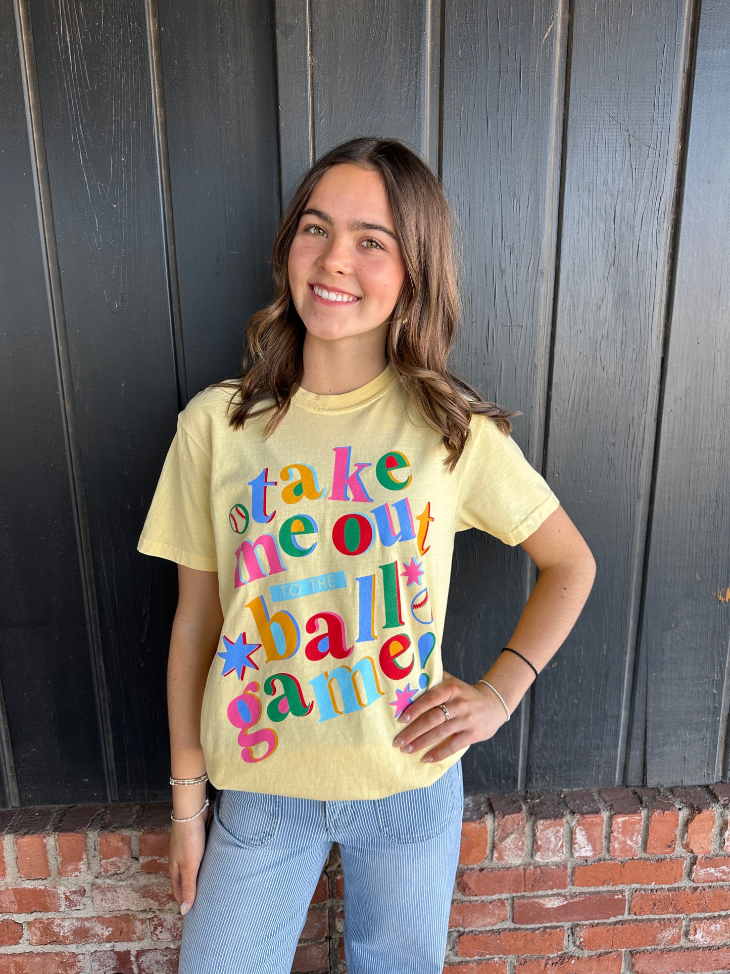 Take Me Out To The Ball Game Tee